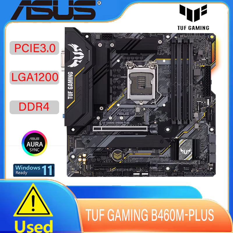 Carte mère ASUS TUF GAMING B460M PLUS mATX Intel B460 DDR4