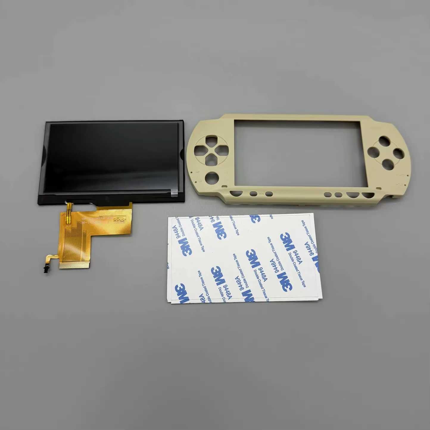 Écran plastifié PSP1000 LCD entièrement laminé pour Sony PlayStation Portable/PSP1000. Livraison de la couverture avant personnalisée