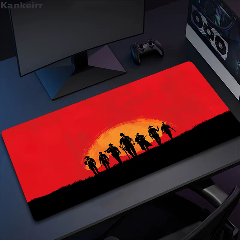 Red Dead Redemption 2 clavier de jeu tapis de souris Pc Gamer fille