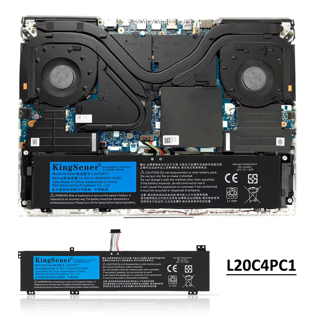 L20C4PC1 L20D4PC1 L20SafePC1 Batterie Pour Ordinateur Portable Lenovo Legion 5 15156 6 15ITH6H Pro-16ACH6