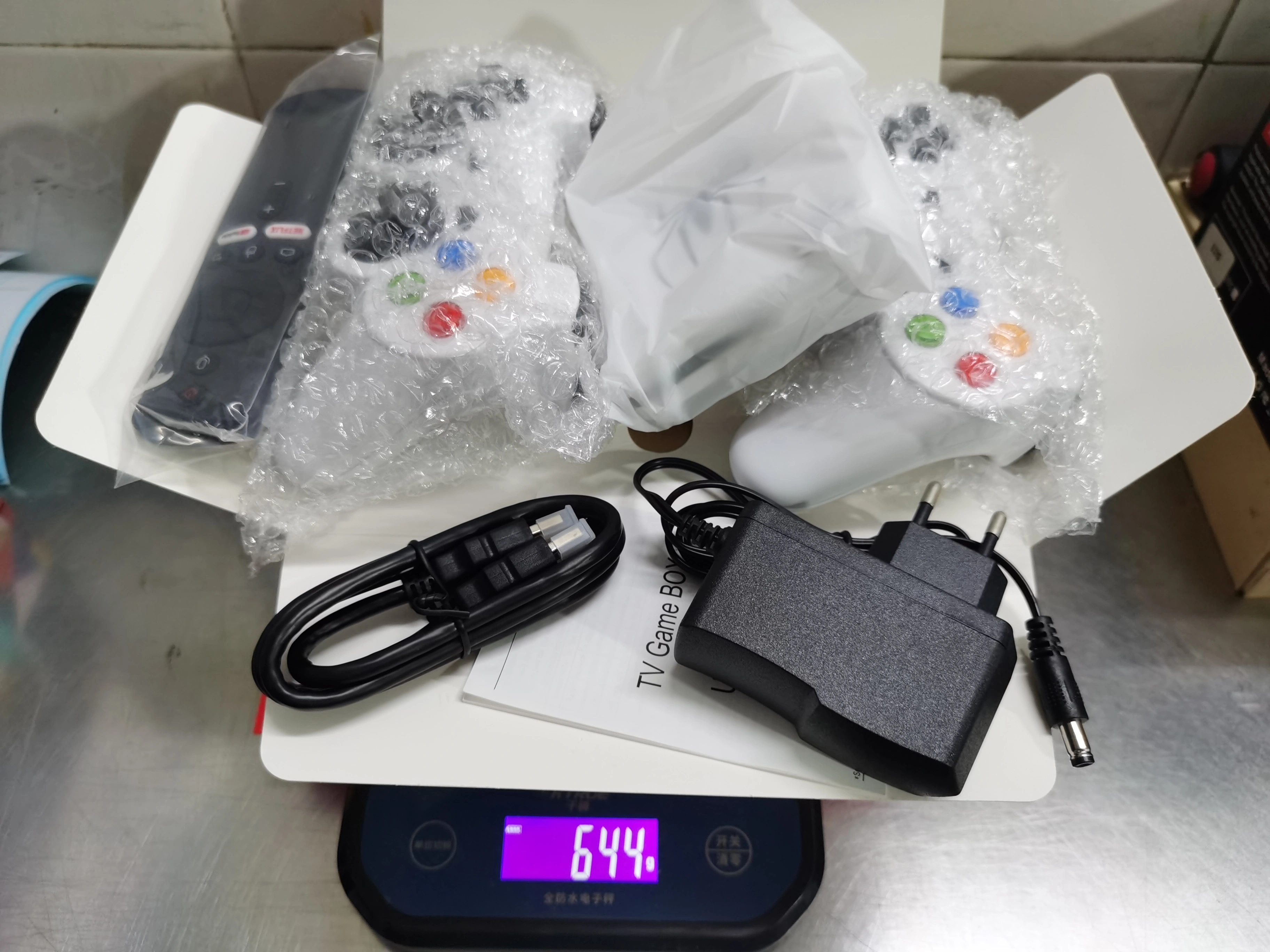 Consoles de jeux vidéo G7 8K 3D 64 Go avec manette sans fil 2.4G