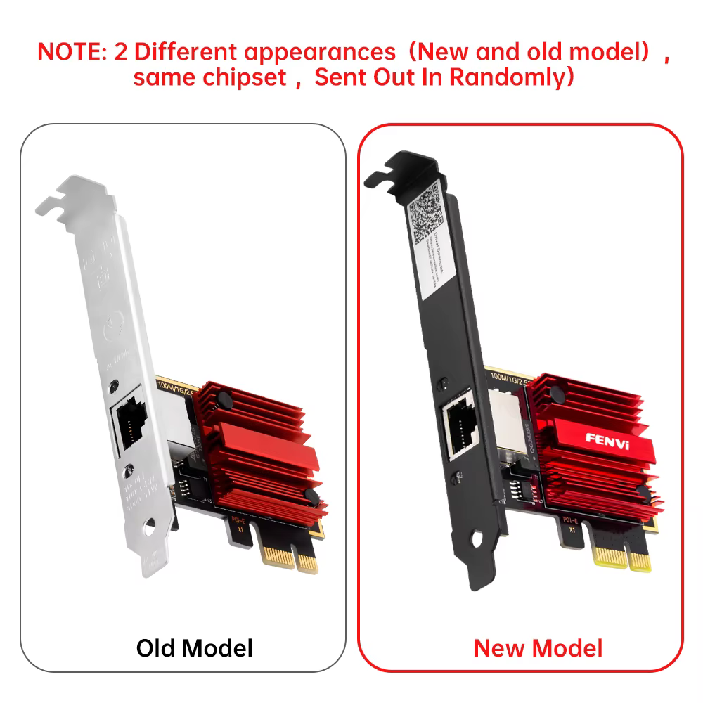 Carte réseau 2.5G PCI-E vers RJ45