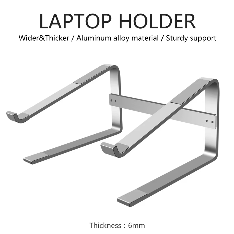 Support en aluminium pour ordinateur portable