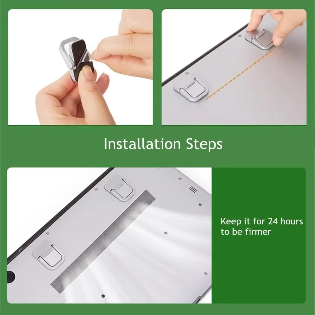 2 pièces en alliage d'aluminium accessoires pour ordinateur Portable support