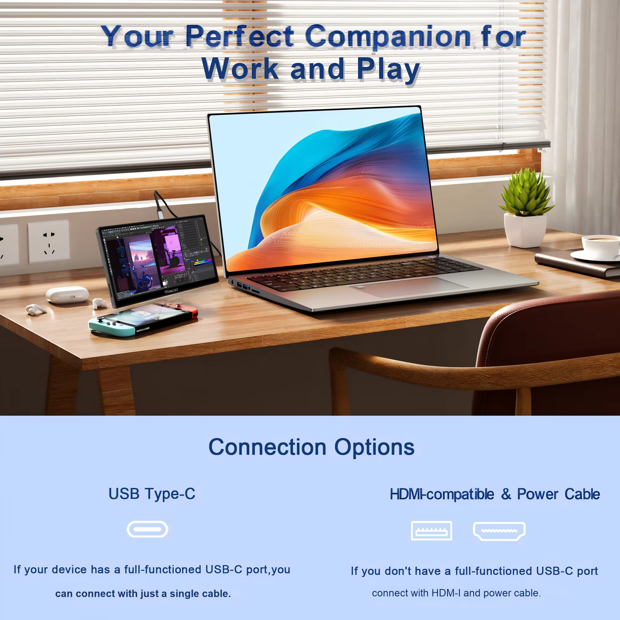 Moniteur Portable de 7 pouces