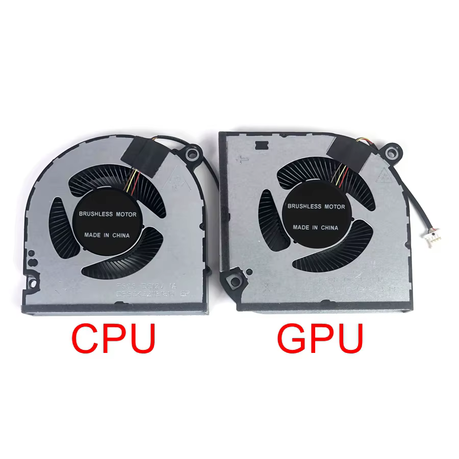 Nouvel ordinateur portable CPU GPU Ventilateur de refroidissement pour Acer Nitro V15 ANV15-51 de jeu ANV15-51-532J N23Q22 Refroidisseur FS0S FS0R DC12V l'autorisation 4 broches
