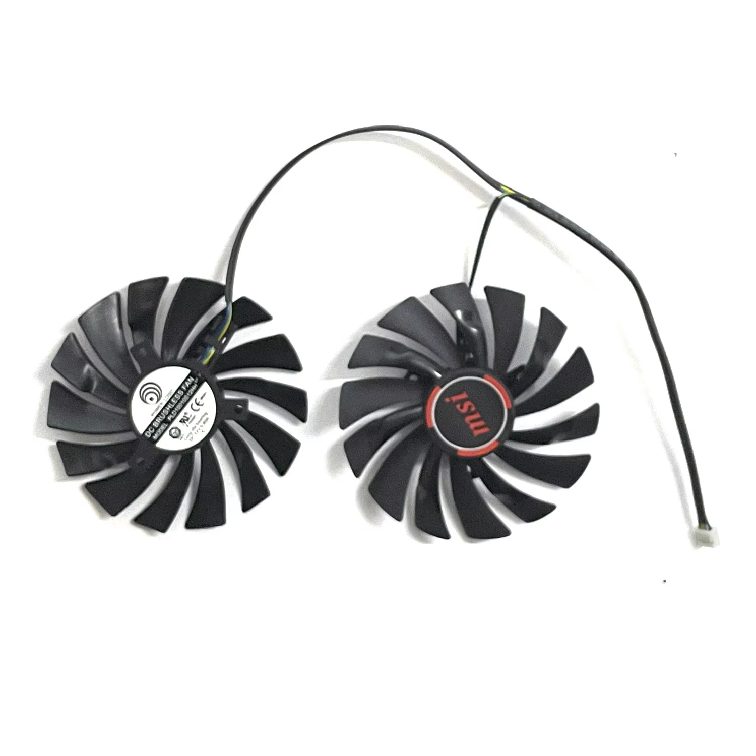 Ventilateur de refroidissement pour carte graphique MSI R9 390 R9 380 R7 370 GTX 980 980Ti 970 960 950 GAMING 95MM 4PIN PLD10010S12HH GTX 980 970 GPU FAN