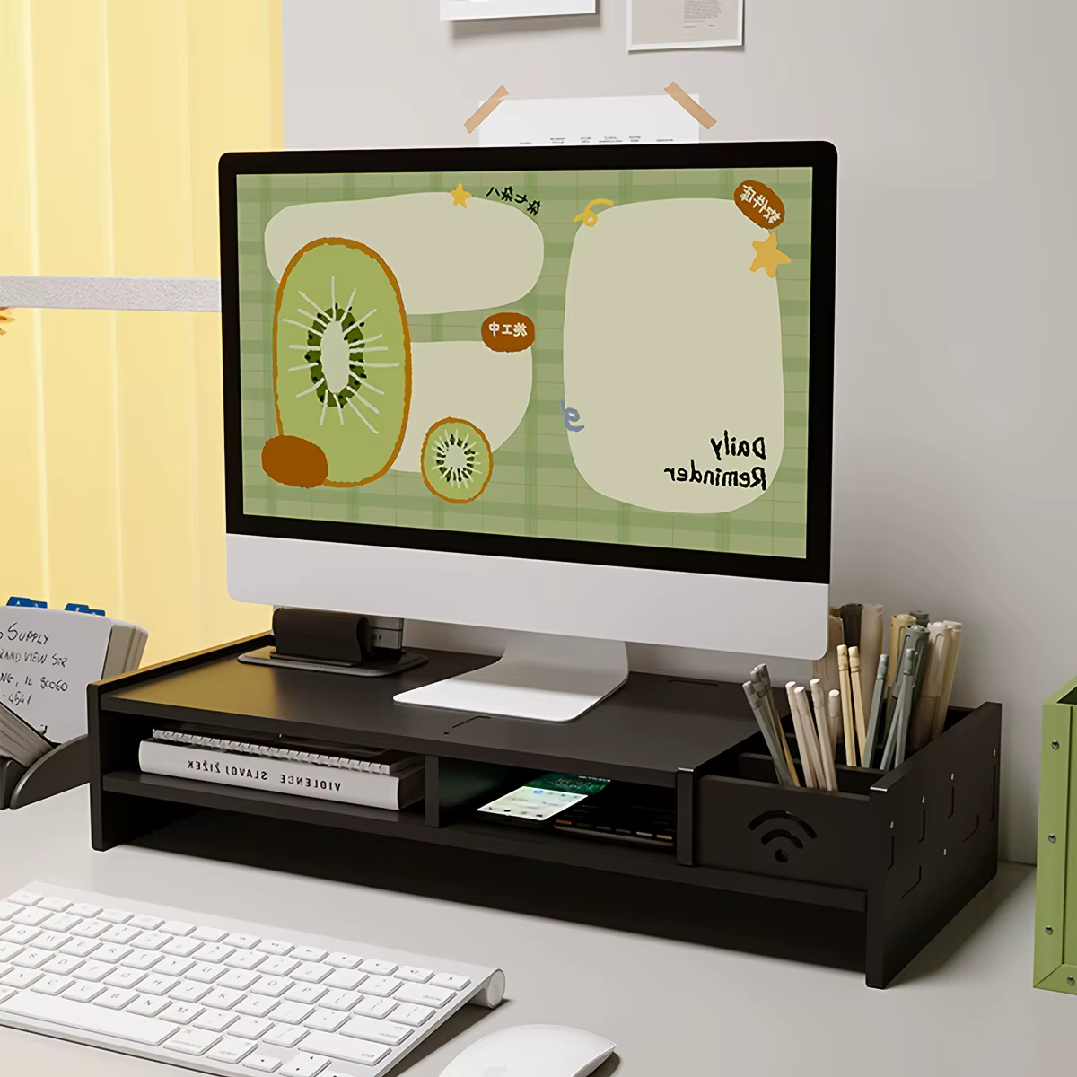 Support de moniteur d'ordinateur de bureau
