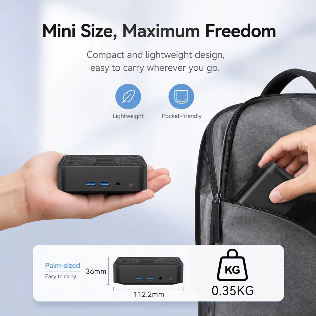 Nouveau mini PC portable Intel Core N150