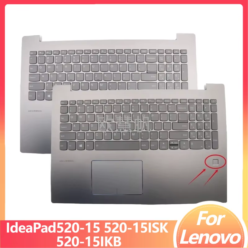 M nouveau Original pour Lenovo IdeaPad 520-15 520-15ISK 520-15IKB coque supérieure repose-paume pour ordinateur portable avec clavier rétro-éclairé américain