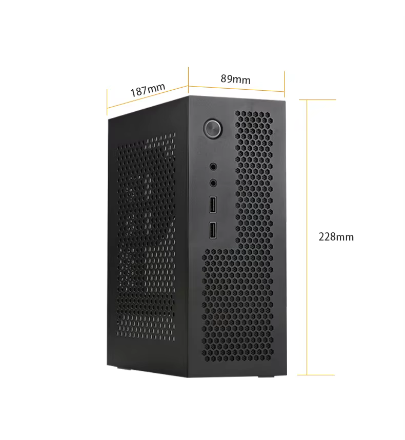 Rgeek A09 Mini ITX boîtier d'ordinateur de bureau HTPC pour carte mère ITX petit
