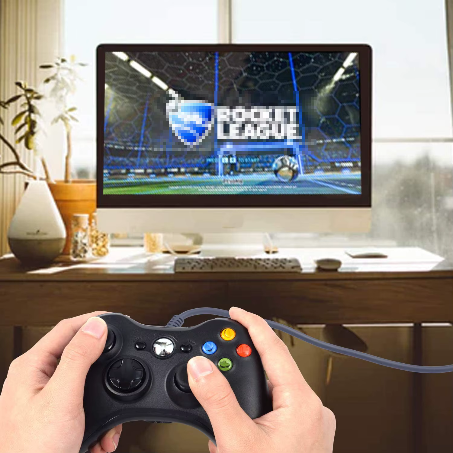 Manette de jeu filaire 360