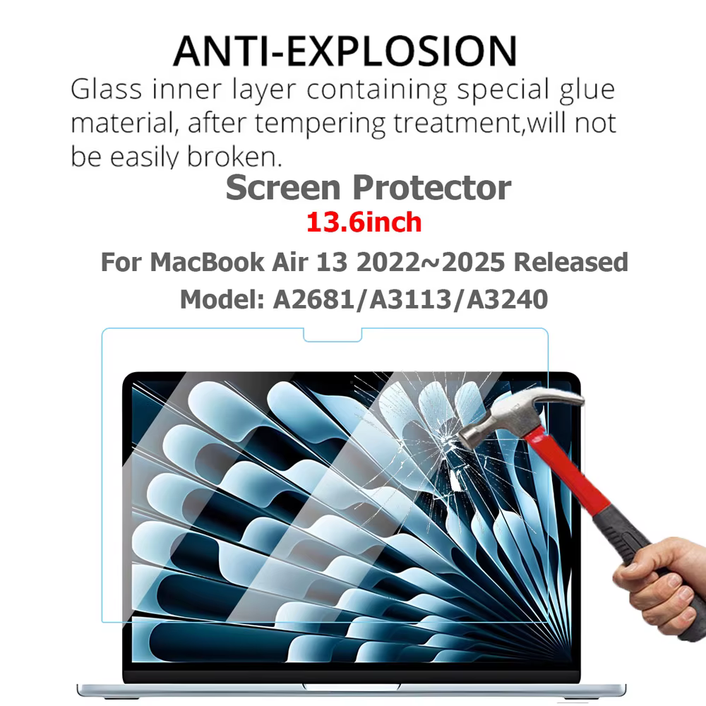 Protection d'écran pour MacBook Air 13