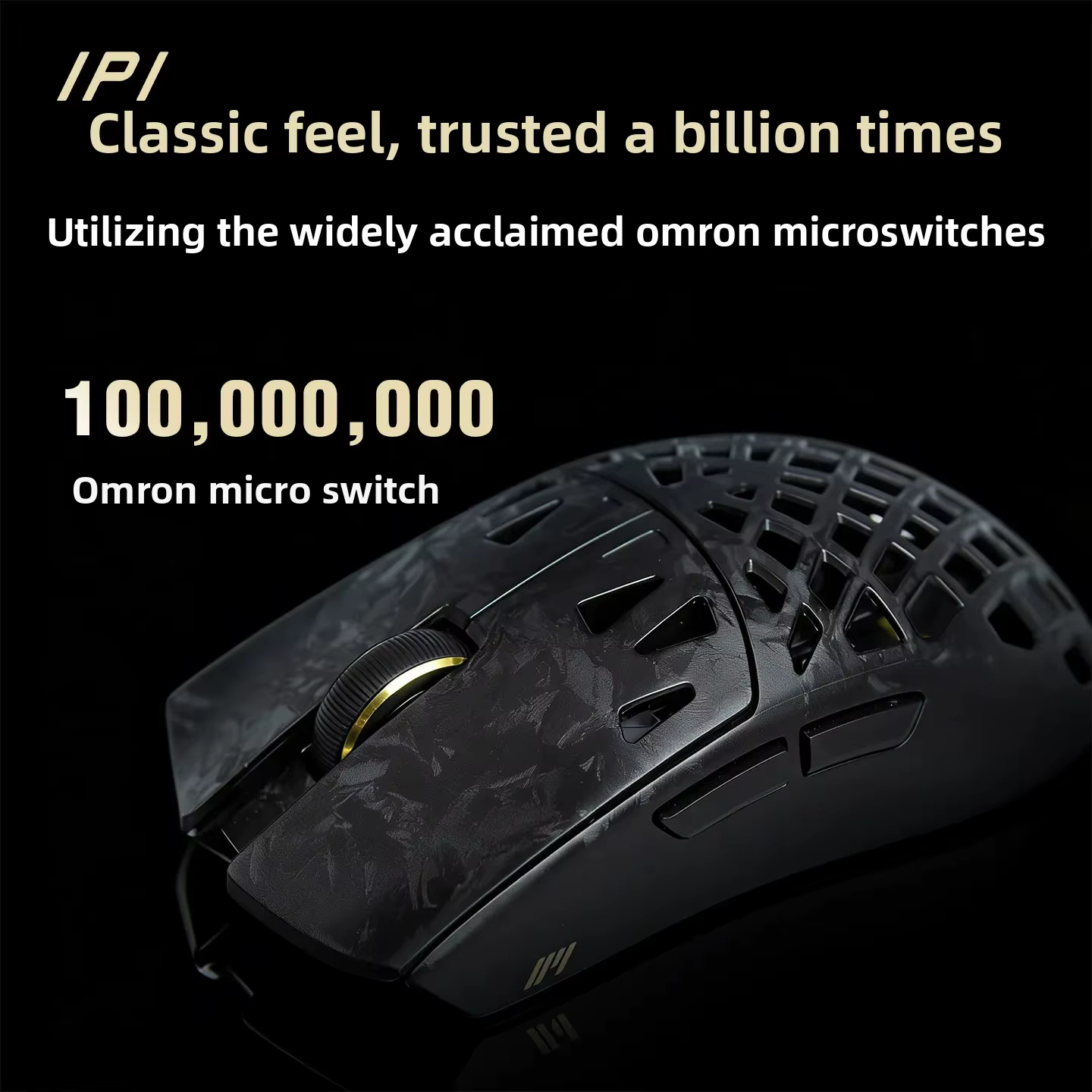 Souris de jeu sans fil Bluetooth IPI STAY FLY Mouse Dual 8K PAW3950 légère
