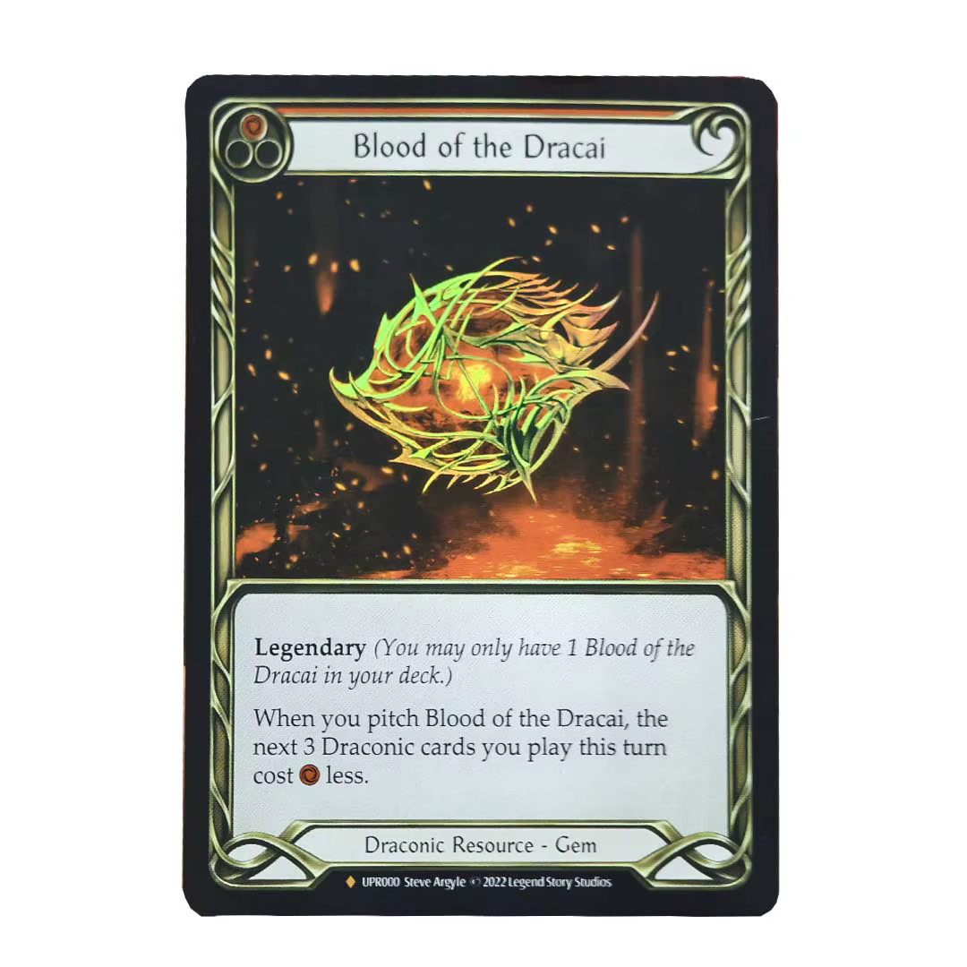Cartes Proxy Premium Flesh and Blood en Feuille Métallique