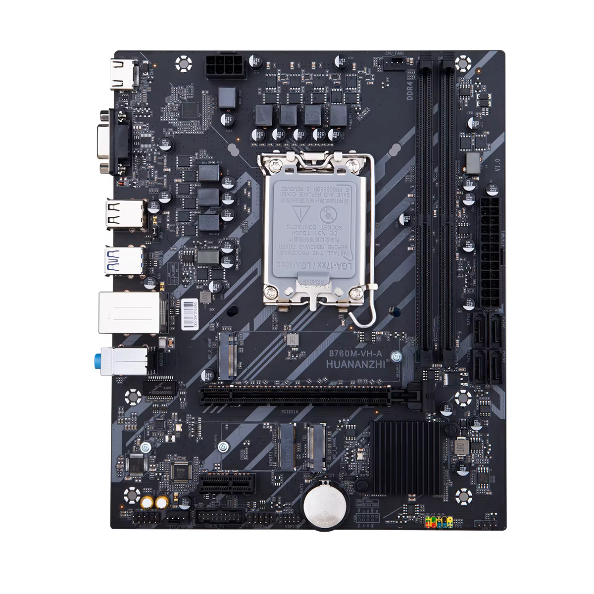 HUANANZHI B760M VH A M-ATX DDR4 carte mère Intel LGA 1700 CPU prise en charge 12/13 Gen B760 Compatible