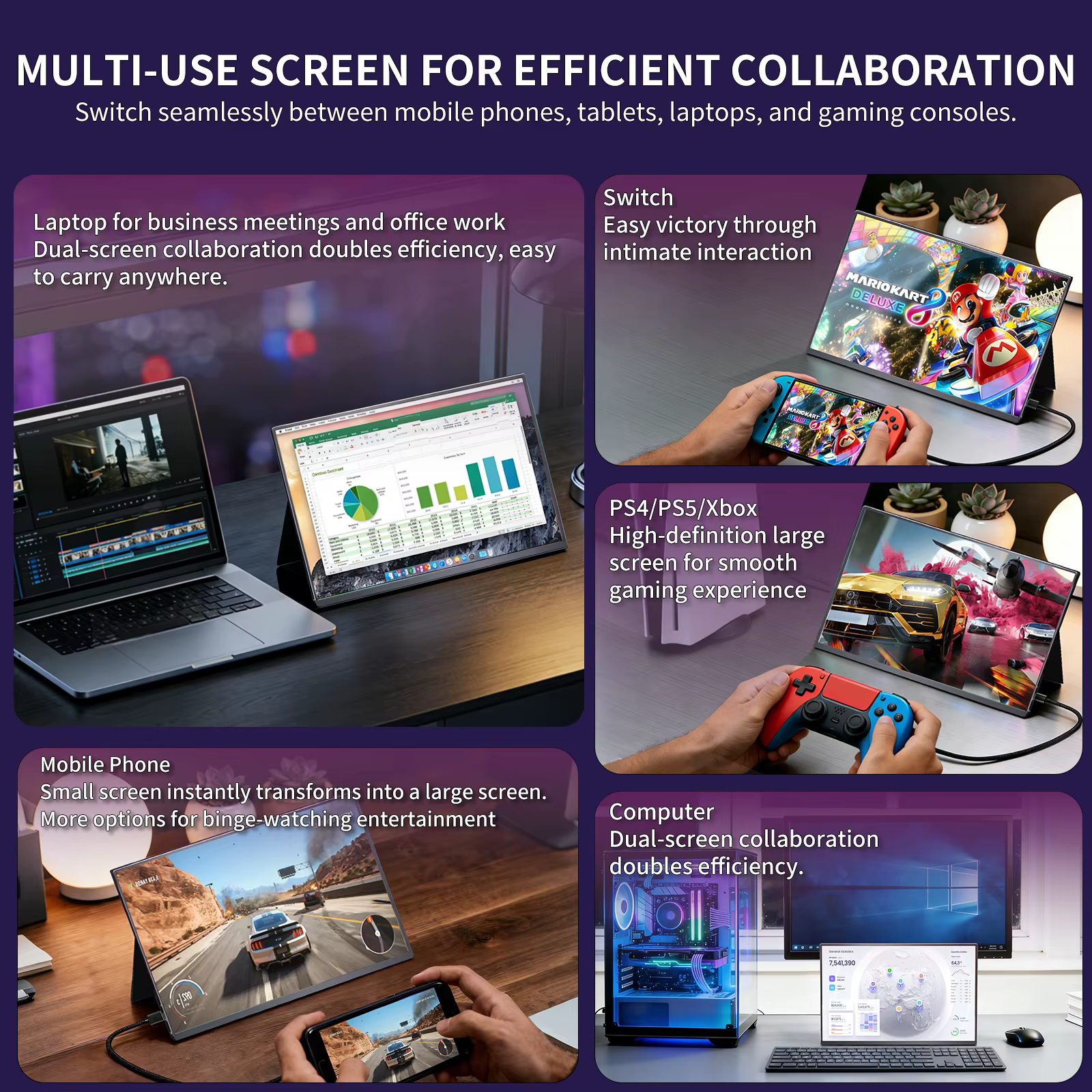 Moniteur portable 16 pouces 2
