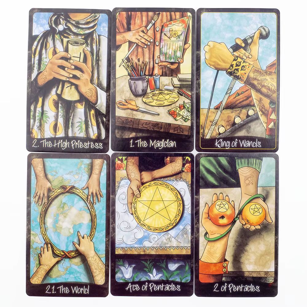 Jeu de Tarot Out Of Hand, 78 cartes pour tous les amateurs de recyclage, Family Gathering Ination Board Game, Guide Vervoltage Edition