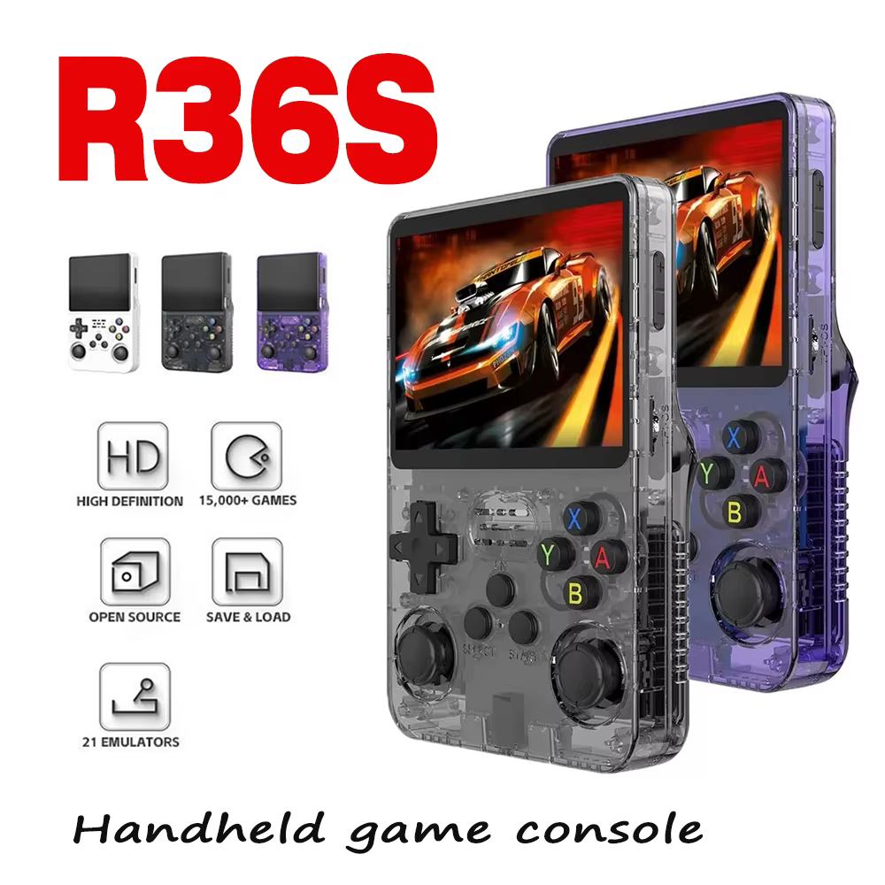 R36S nouvelle console de jeu rétro 3