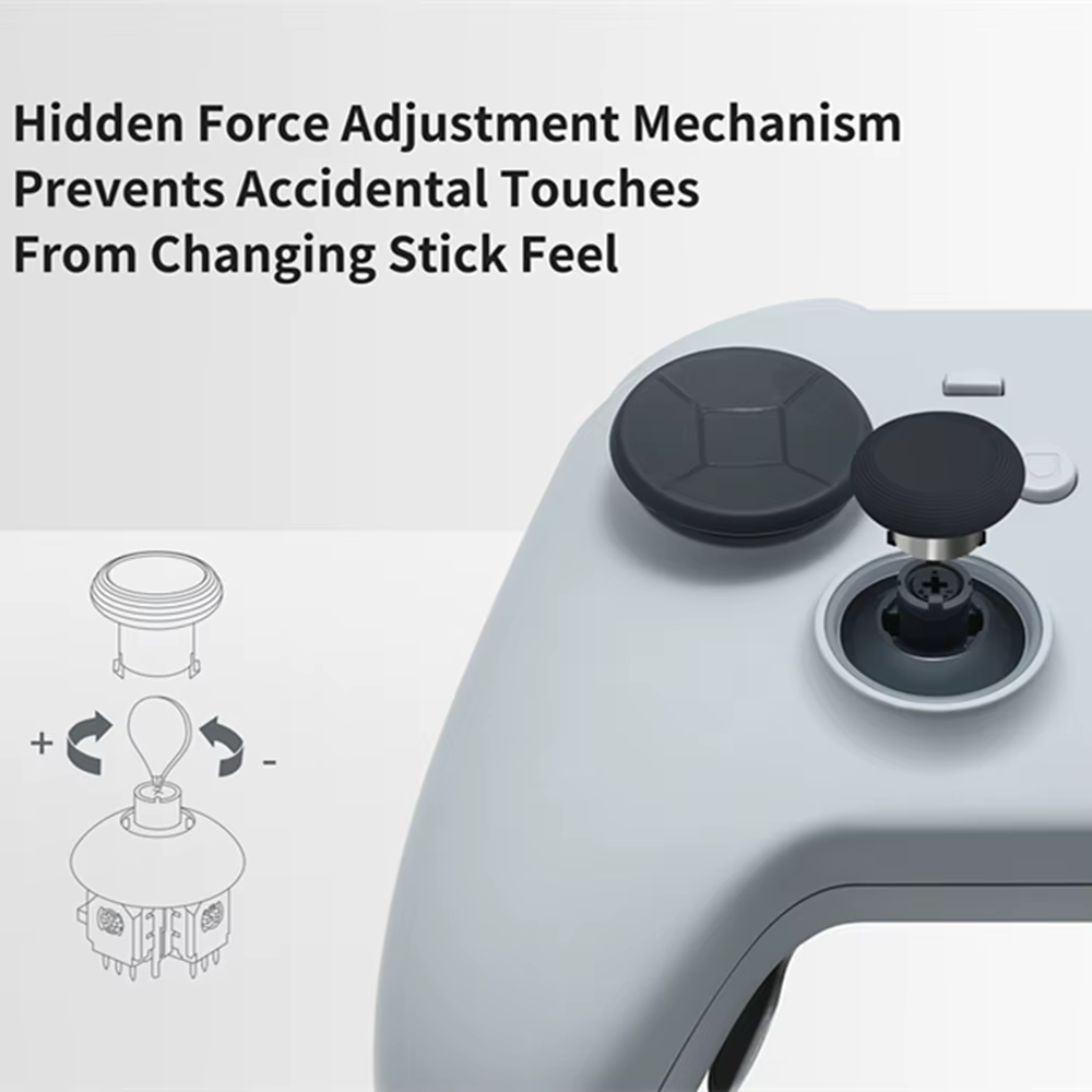 Manette de jeu GuliKit TT max/PRO sans fil avec joysticks et gâchettes TMR