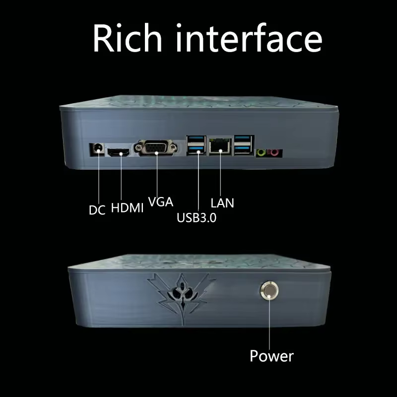 Expérience de jeu ultime - Boîte de jeu AK1 - Système de jeux Windows 11 2T/4T - 8G/16G de RAM avec plus de 70000