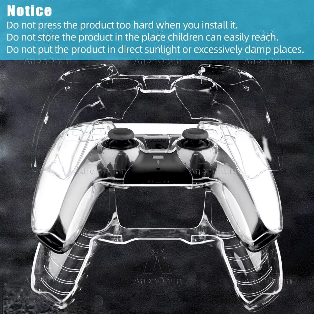 Étui de protection complet pour manette PS5