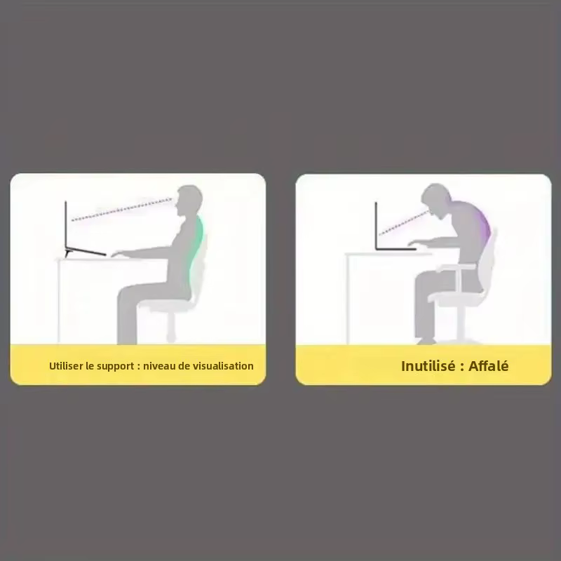 Support d'ordinateur Portable pour Support de clavier d'ordinateur