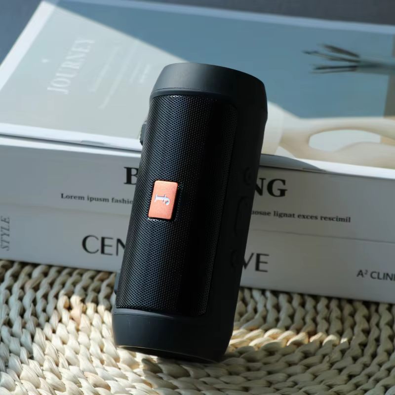 Haut-parleur Bluetooth sans fil portable - Mini boîte à son de bureau avec fonction de charge pour un transport et une utilisation faciles