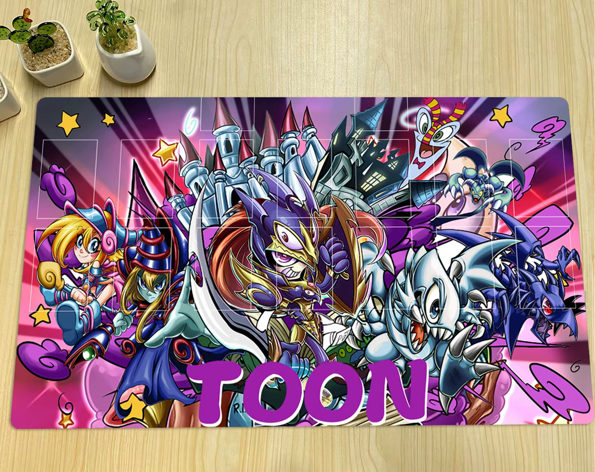 YuGiOh Toon Monster TCG tapis magicien foncé fille
