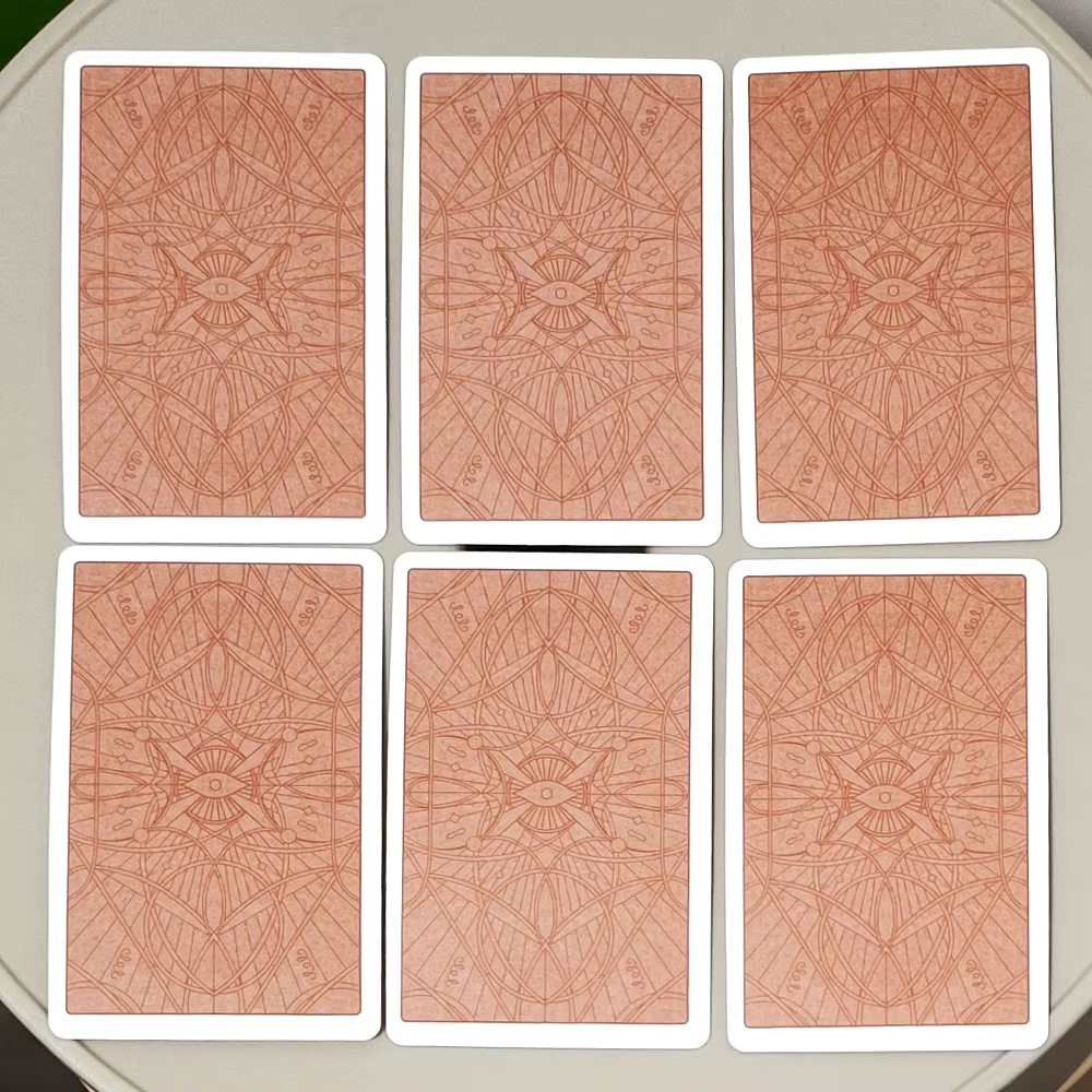 Cartes Oracle illustrées modernes 9*6cm Akashic Eye Lenormand : Ensemble de divination de 61 cartes (36 traditionnelles + 12 nouvelles + 13 optionnelles)