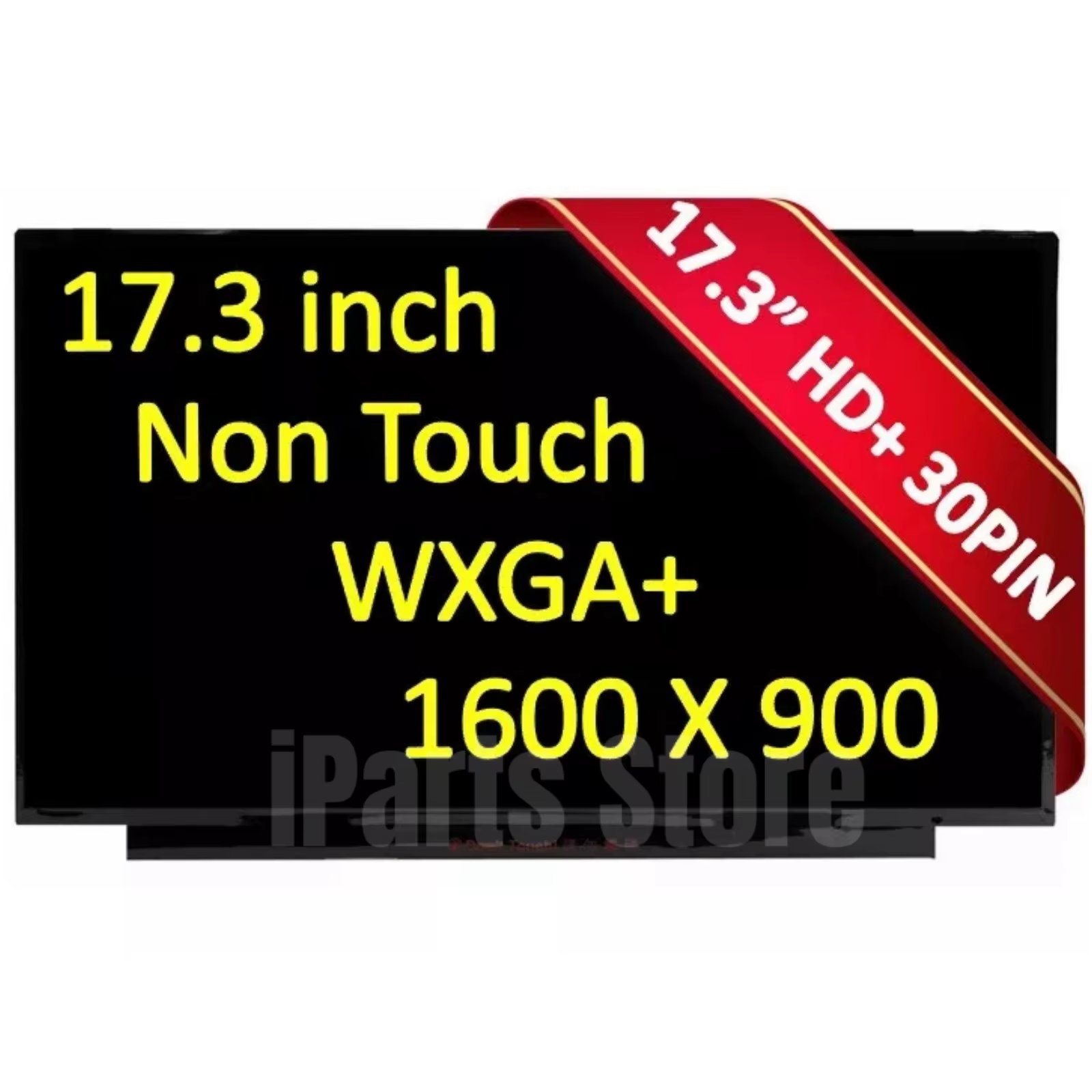 IParts remplacement nouvel affichage pour HP 17-CP0096NR 17-CP0196NR 17-CP0044NR 17.3 pouces panneau d'écran LCD HD + 30 broches 1600x900 OEM