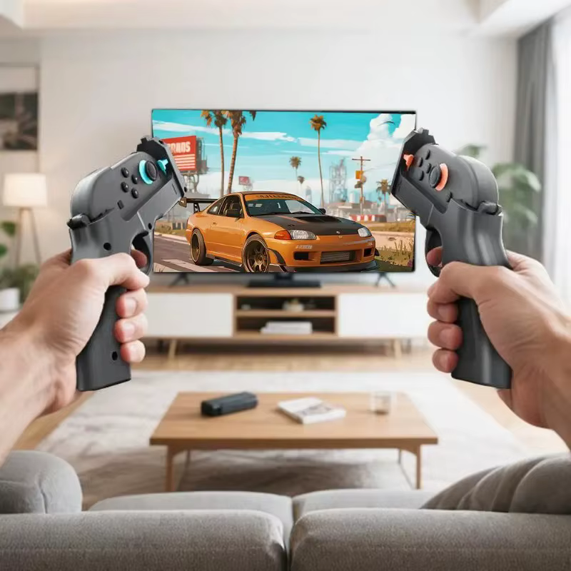 Manchettes de tir antidérapantes pour manettes de jeu Switch2 (gauche et droite) – Accessoires de jeu pour NS2