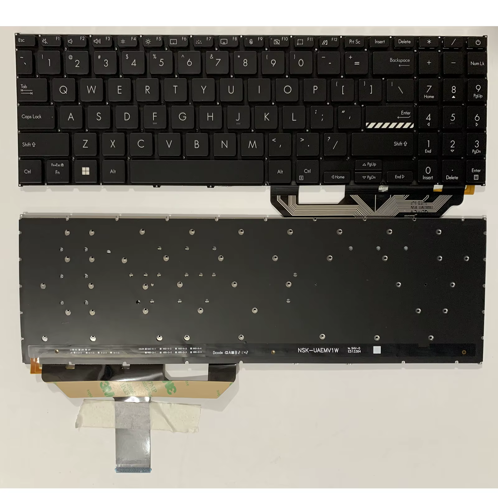 Clavier d'ordinateur portable US pour ASUS Vivobook 15 16 X1605 M1605 P1605 S1605 F1603 M1603