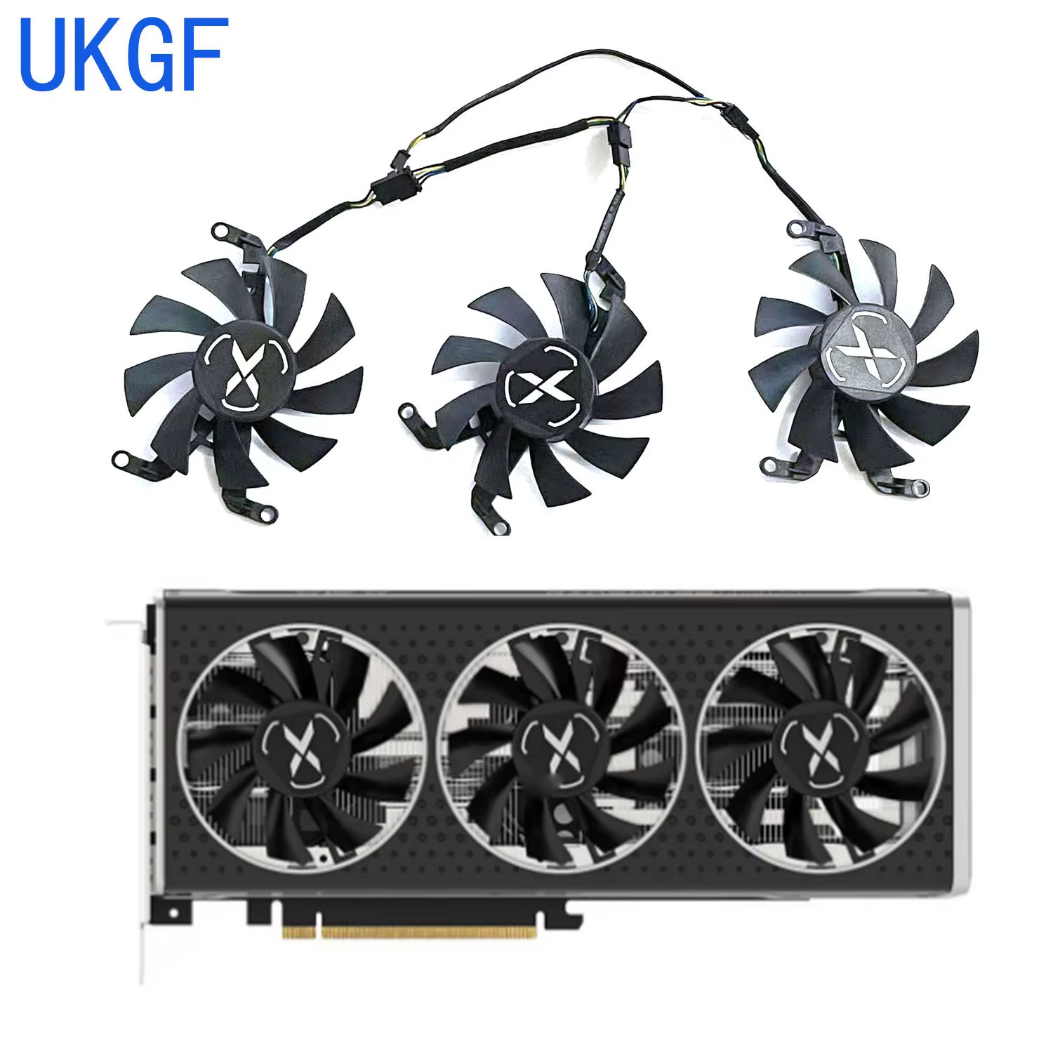 Pour carte graphique XFX AMD Radeon RX 6650XT OC V2 RX6600 XT