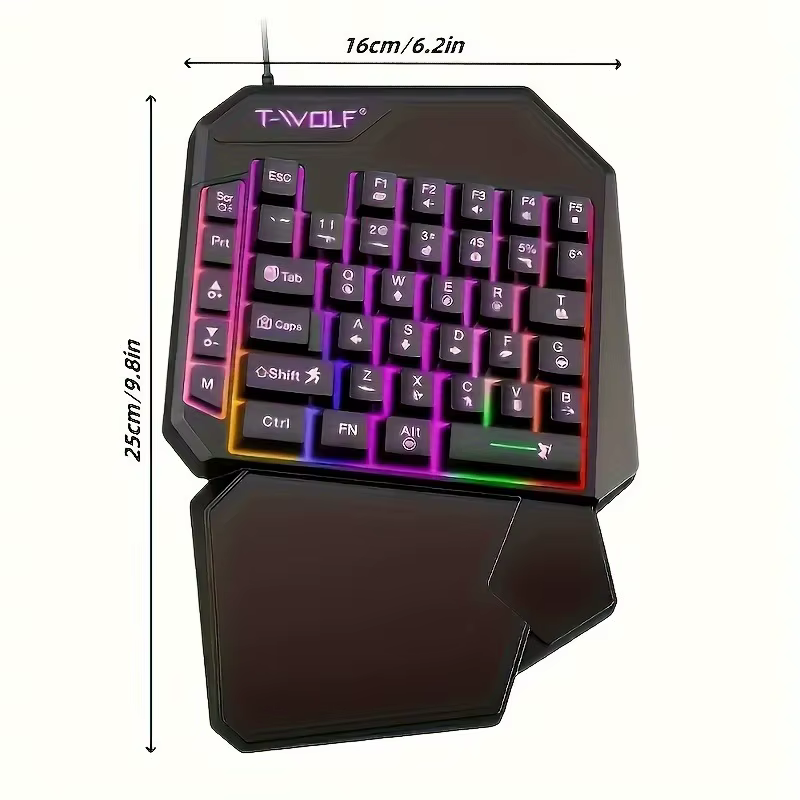 Ensemble clavier et souris de jeu 2 in1TF900
