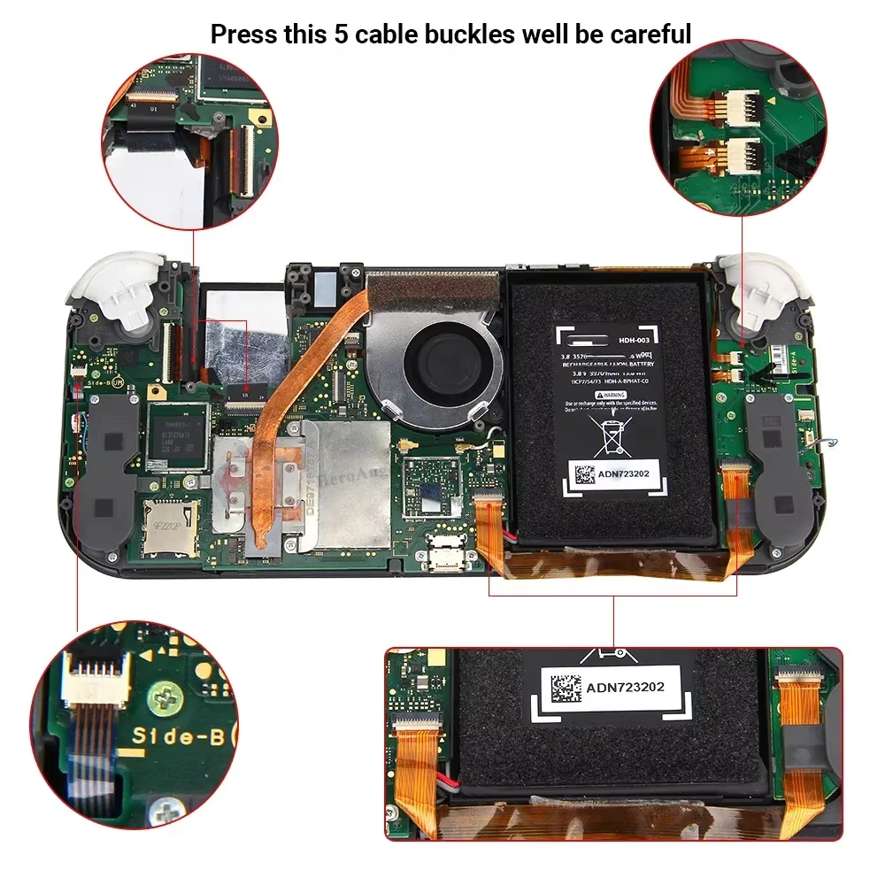 1 pièces écran complet de remplacement pour NS Switch Lite