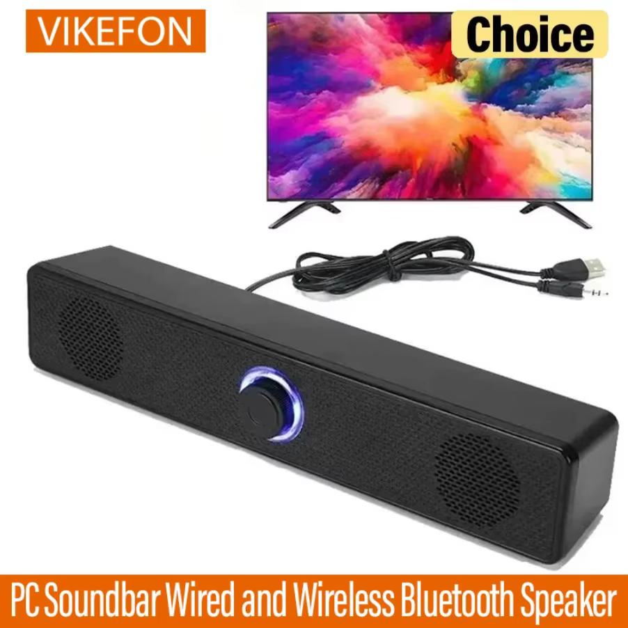 Barre de son sans fil Bluetooth et PC