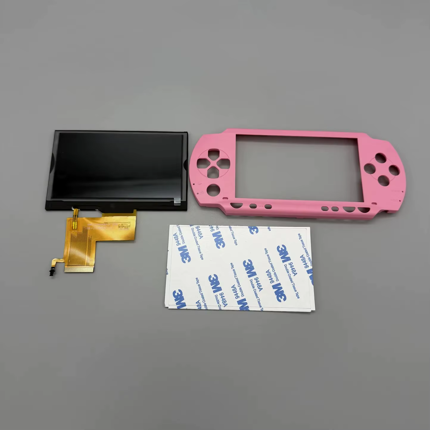 Écran plastifié PSP1000 LCD entièrement laminé pour Sony PlayStation Portable/PSP1000. Livraison de la couverture avant personnalisée
