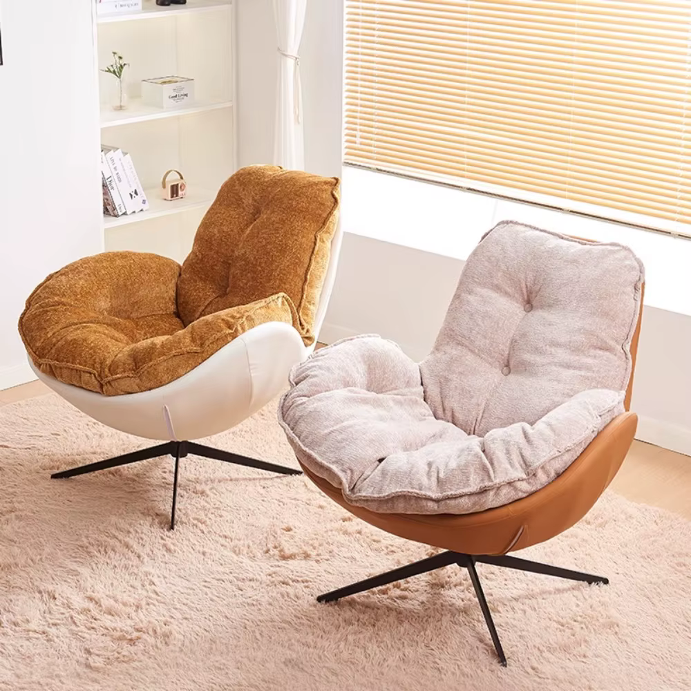 Chaises pivotantes modernes de jeu confortables avec coussins